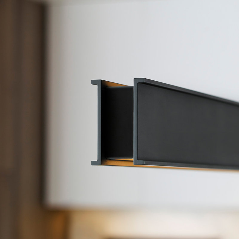 I-Beam 1 - Light LED Pendant, Nightshade Black