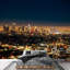 Vue aérienne de néons à Los Angeles-93996944