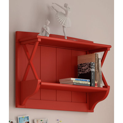 Isadora Solid Wood Wall Mounted Shelf