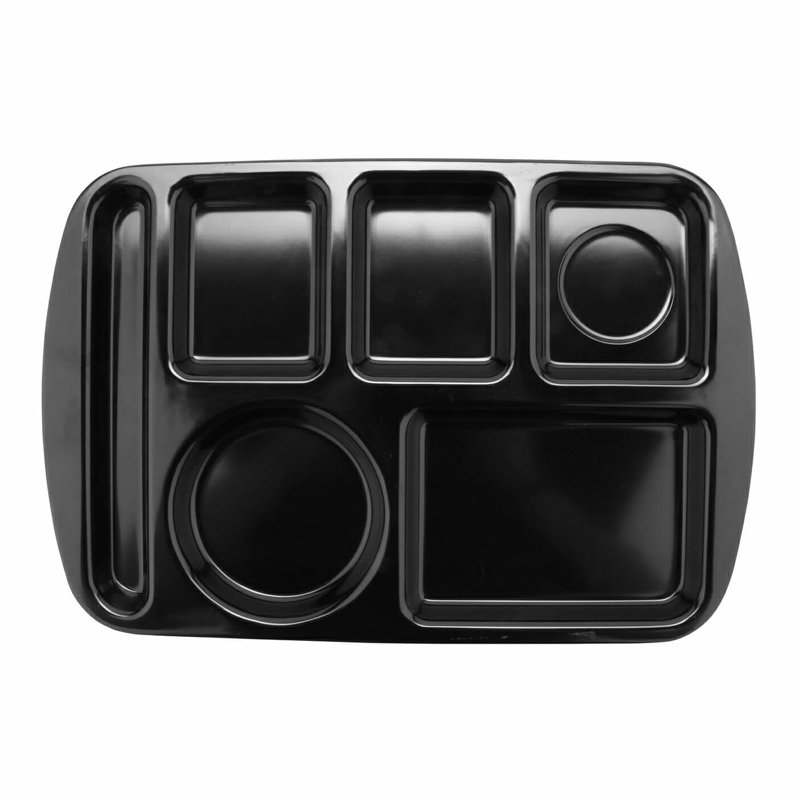 G.E.T. Plastic Serving Dish Buffet Accessory, Black