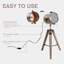 Interlachen Solid Wood Tripod Lamp