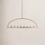 Lustre géométrique à 8 lumières Contra Aleena-996863316