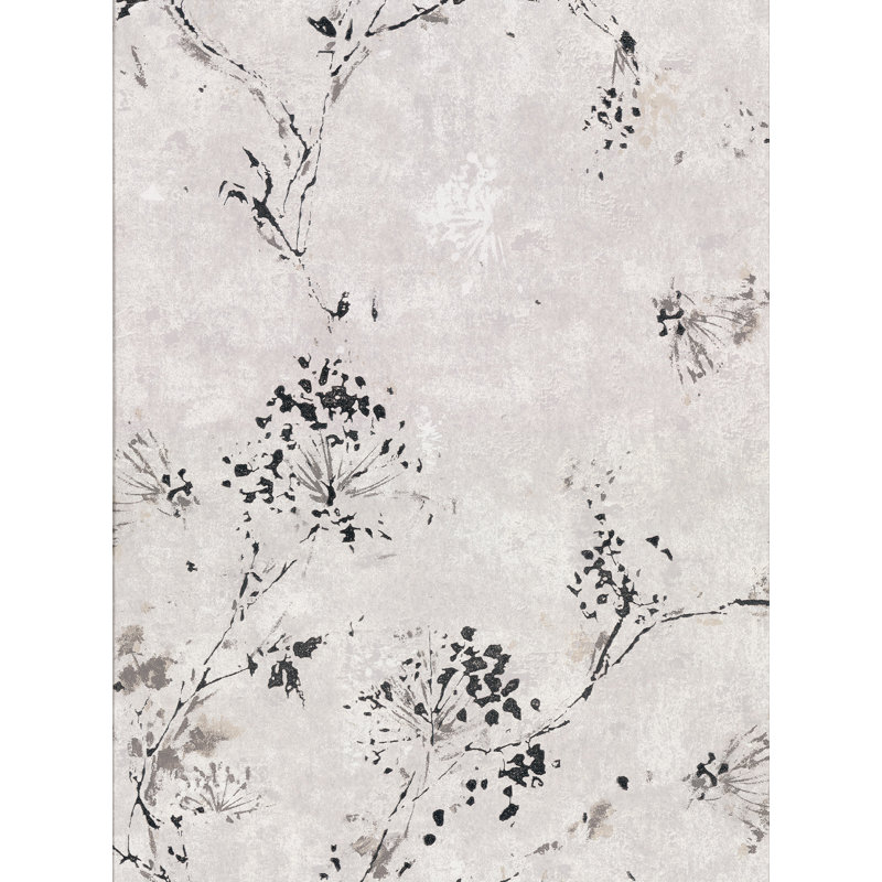 Papier peint Anneisha Misty, Gris