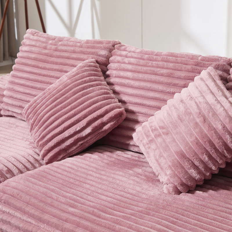 Canapé modulaire Boneless, Rose