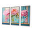 Ensemble de décorations murales à motif de bouquets assortis, etc.-108462295-108462296