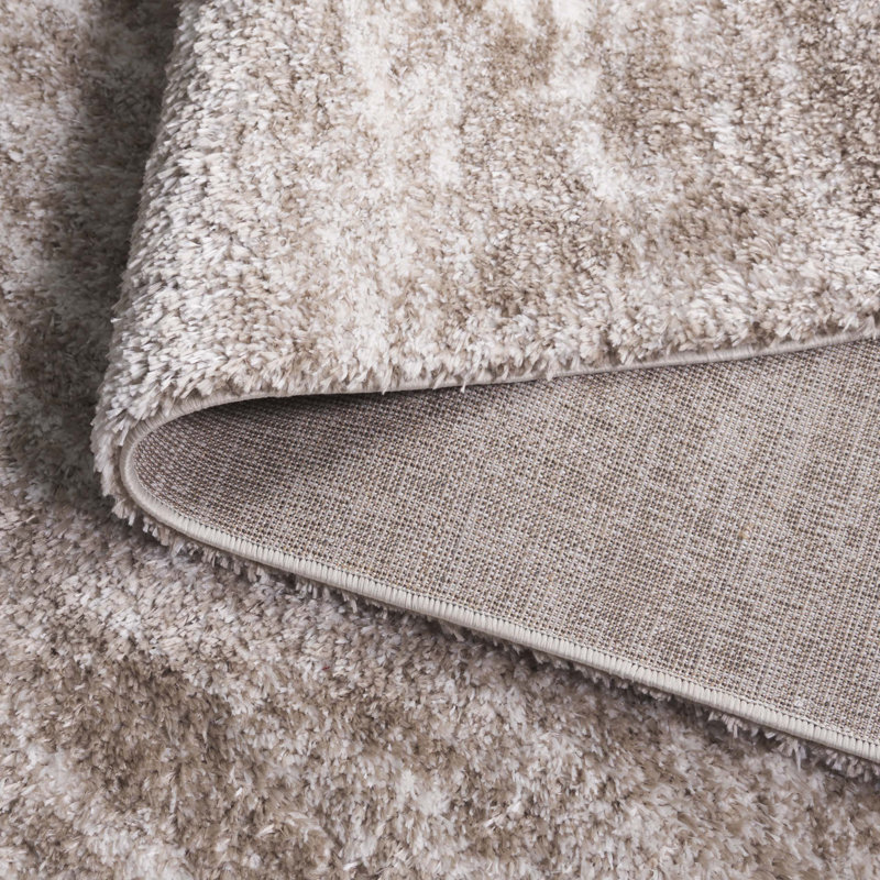 Tyerra Penelope Shag Performance Abstract Rug, Rectangle 5'3" x 7'6"