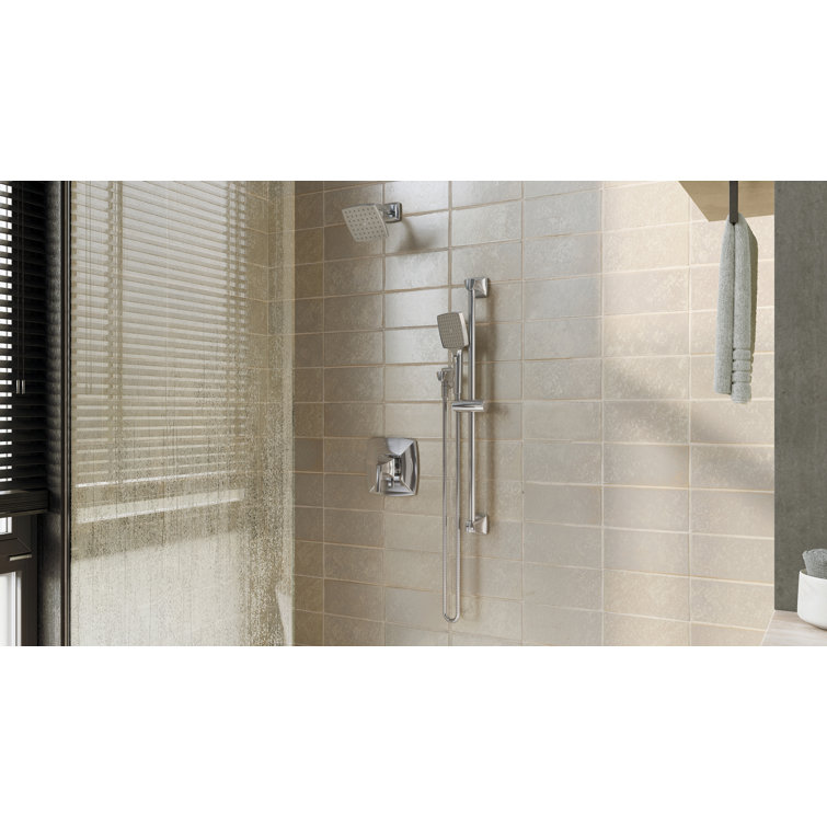 Oak HydroMersion Shower Faucet Trim with Hand Spray