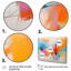 Impression sur toile encadrée rose rose Mid-Century-1176123690-1264803371