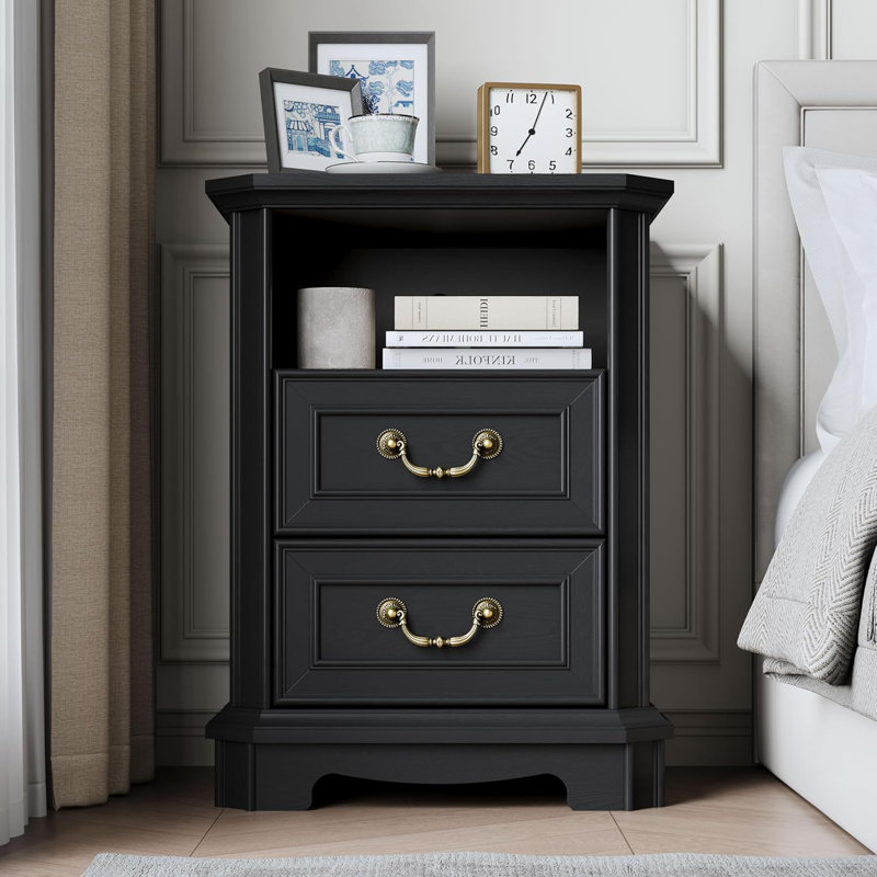Simple Wooden Bedside Table