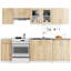 Lima Kitchen Display Cabinet Wall Unit