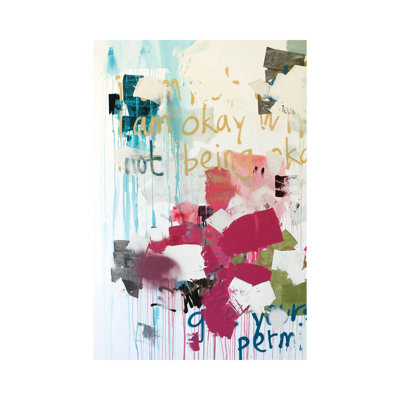 «I Am Okay III» par Kent Youngstrom - Giclée sur toile tendue avec châssis