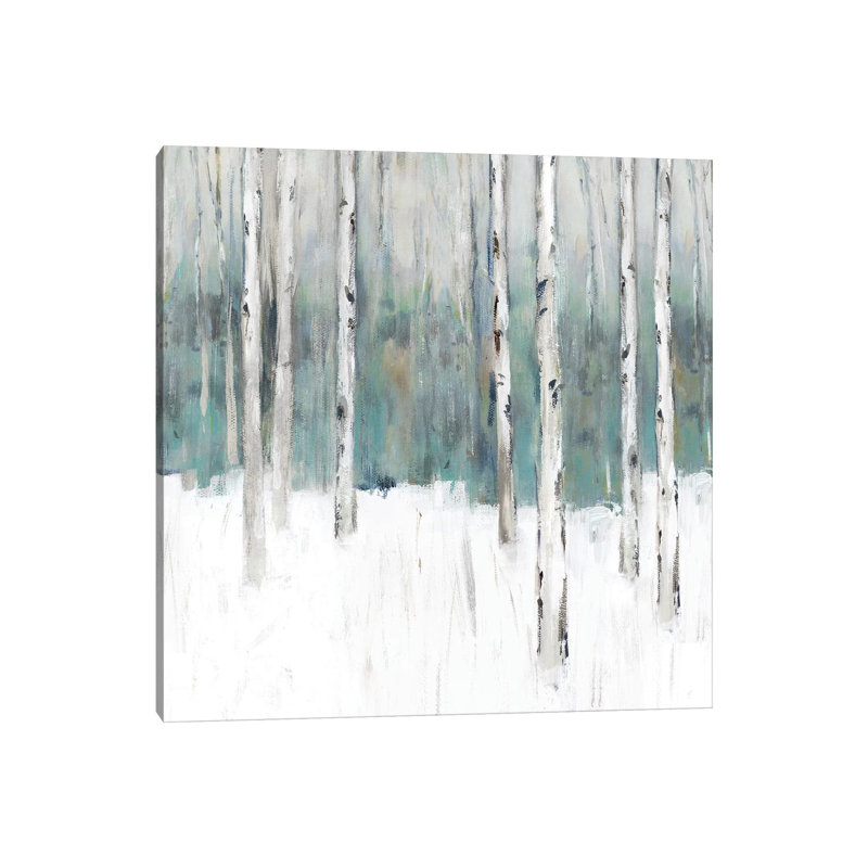 Winter's Trail III 1 Piece Wall Art on Canvas, 45.72 cm H x 45.72 cm W x 1.91 cm D, Wrapped Canvas