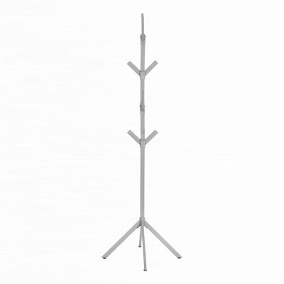 Coat Rack, Hall Tree, Free Standing, 8 Hooks, Entryway,