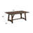 Dark Oak Finish Dining Table