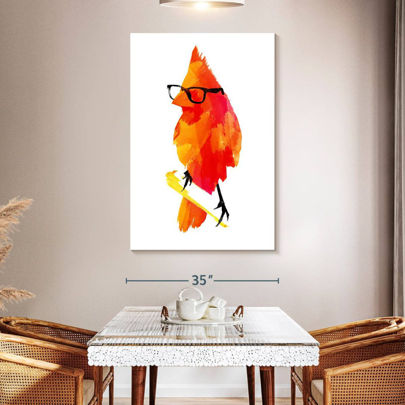 Brampt Punk Bird, 51" H x 34" W