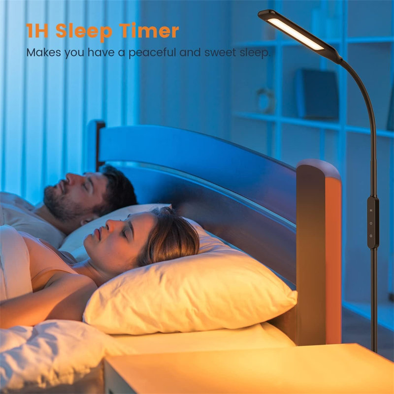 162.5cm Matte LED Arched Floor Lamp