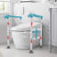 Adjustable Toilet Safety Rail High-carbon Steel
