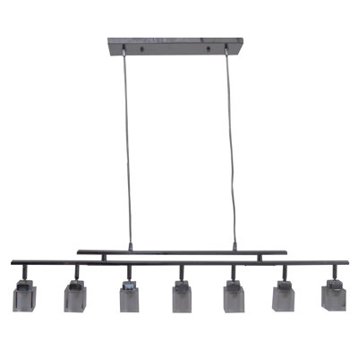 Luminaire suspendu 7 lumières à une ampoule