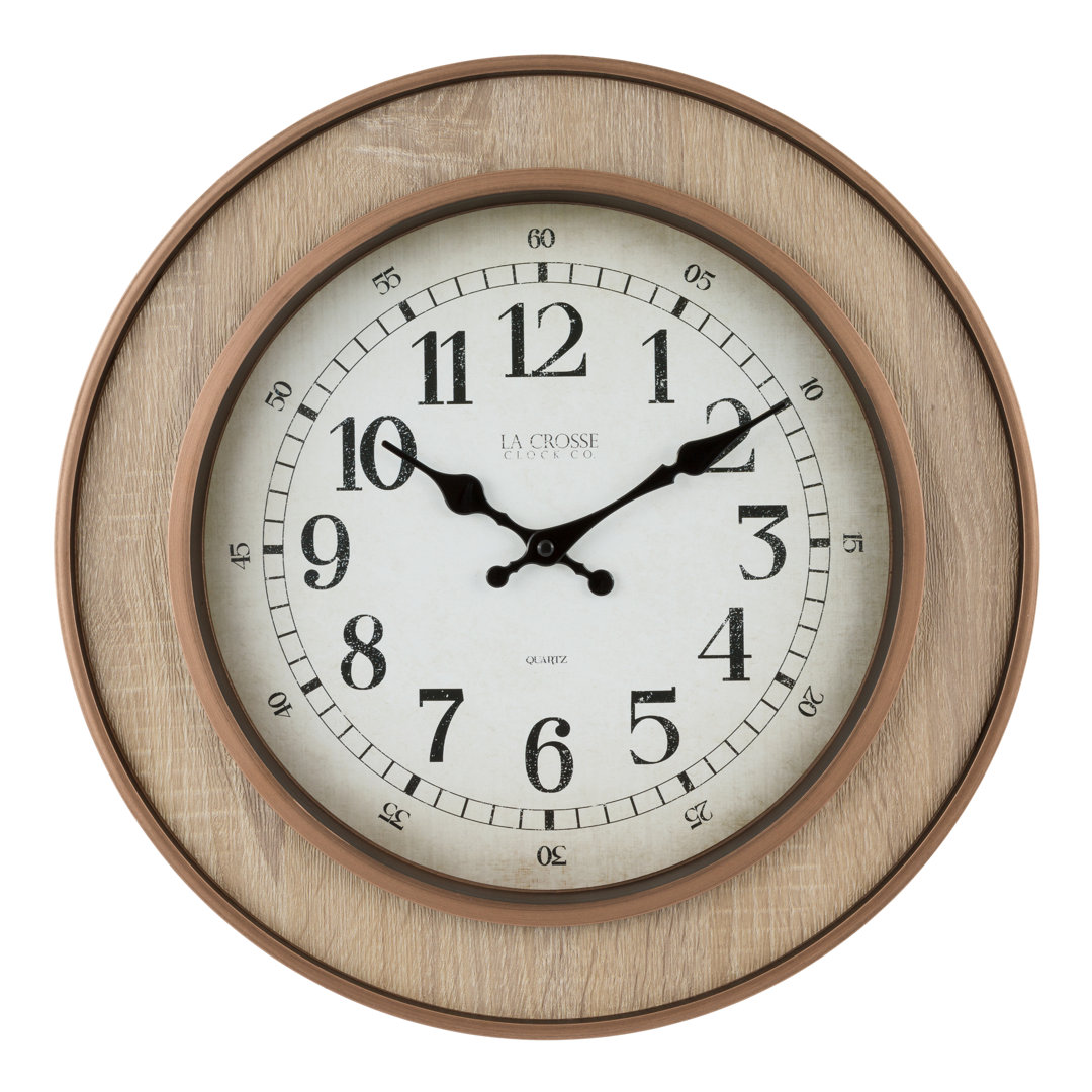 16 Inch Livingston Quartz Wall Clock La Crosse Technology