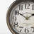 Metallic Brown Metal Hanging Desk/Table Clock
