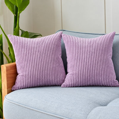  Set of 2 Throw Pillow With Inserts– 20"x20" Decorative Throw Pillow Full Set