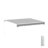 ALEKO Motorized Retractable Outdoor Awning with White Frame-63871962-111027055