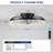 Ceiling Fan With Lights Dimmable LED