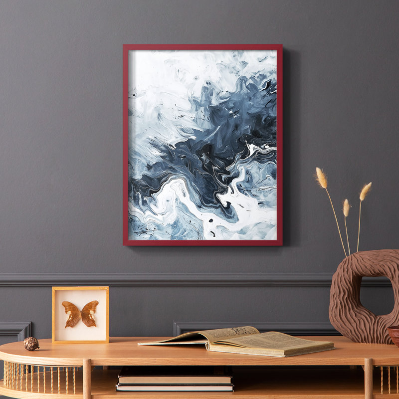 Série NAUTICAL CCxxiv - reproduction encadrée de qualité supérieure - prête à être accrochée - aucun clou requis