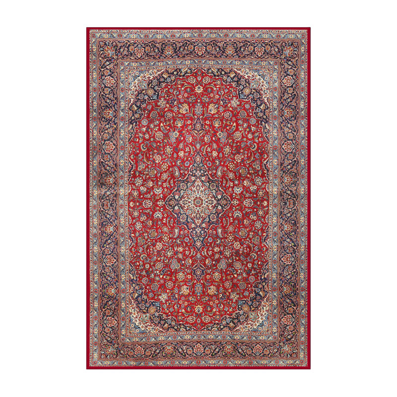 Tapis 100% traditionnel lavable à la machine 3337, Rectangle 3 pi x 5 pi