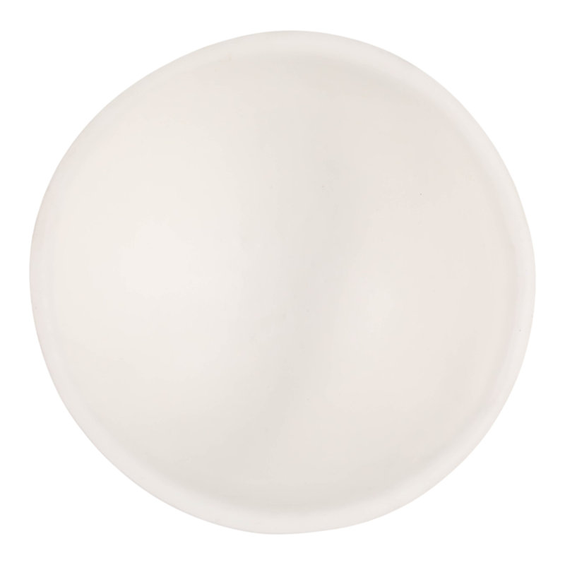 Coupe décorative ronde contemporaine sur pied Ecomix pour salon - Centre de table moderne pour table basse - 30 cm