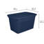 Boîte de rangement en plastique empilable 30 gallons Sterilite