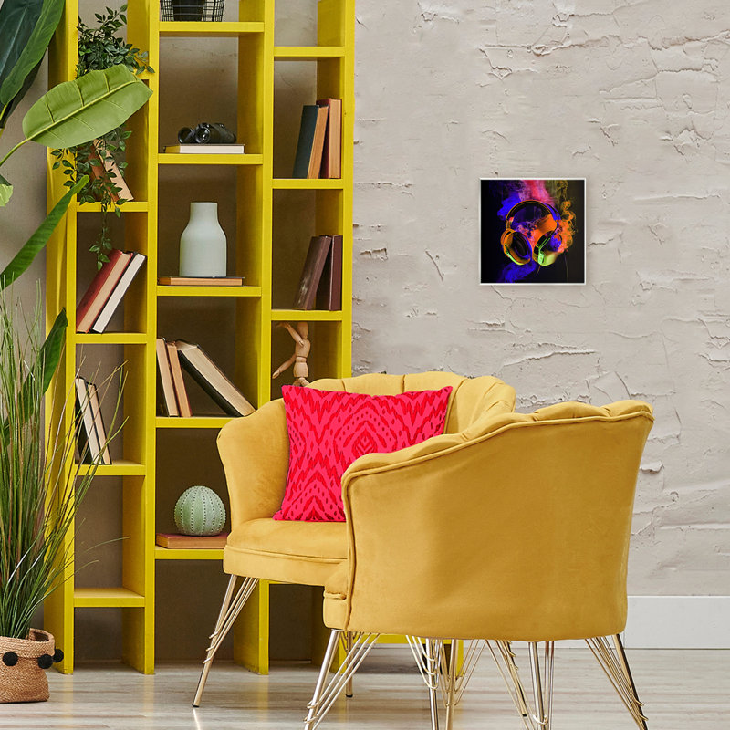 Plaque murale Power Play pour casque, design par Sasha