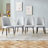 Shantai Unfinished Tufted Upholstered Back Side Chair