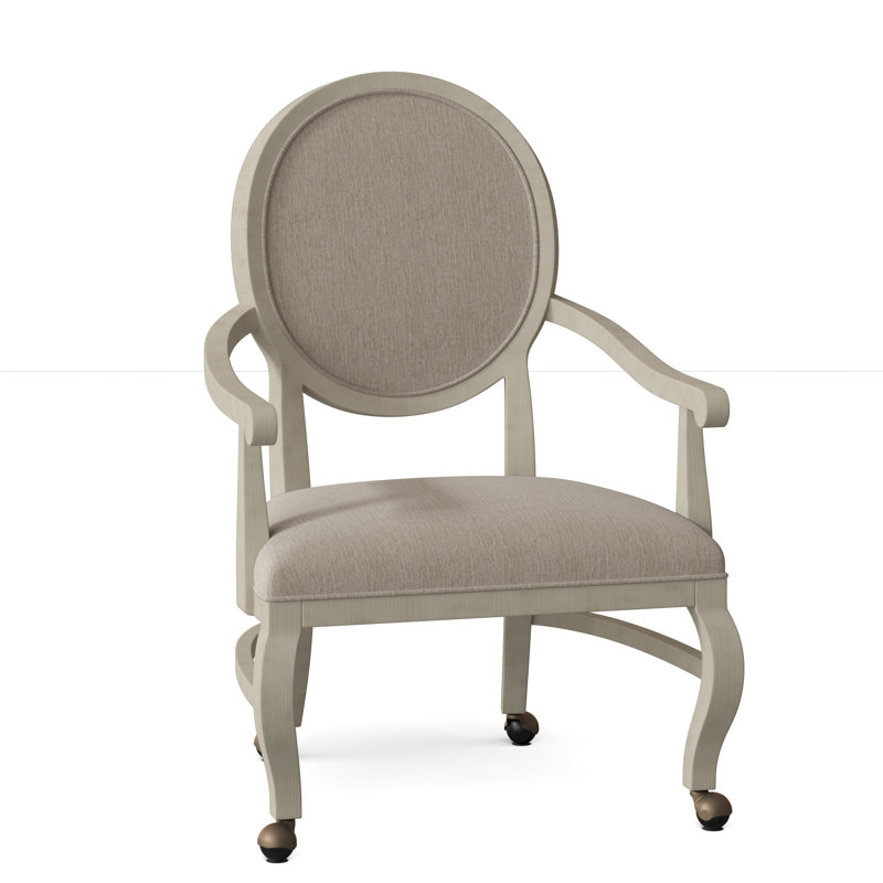 Oakland Upholstered Arm Chair, Hazelnut (8794 17), Almond Buff