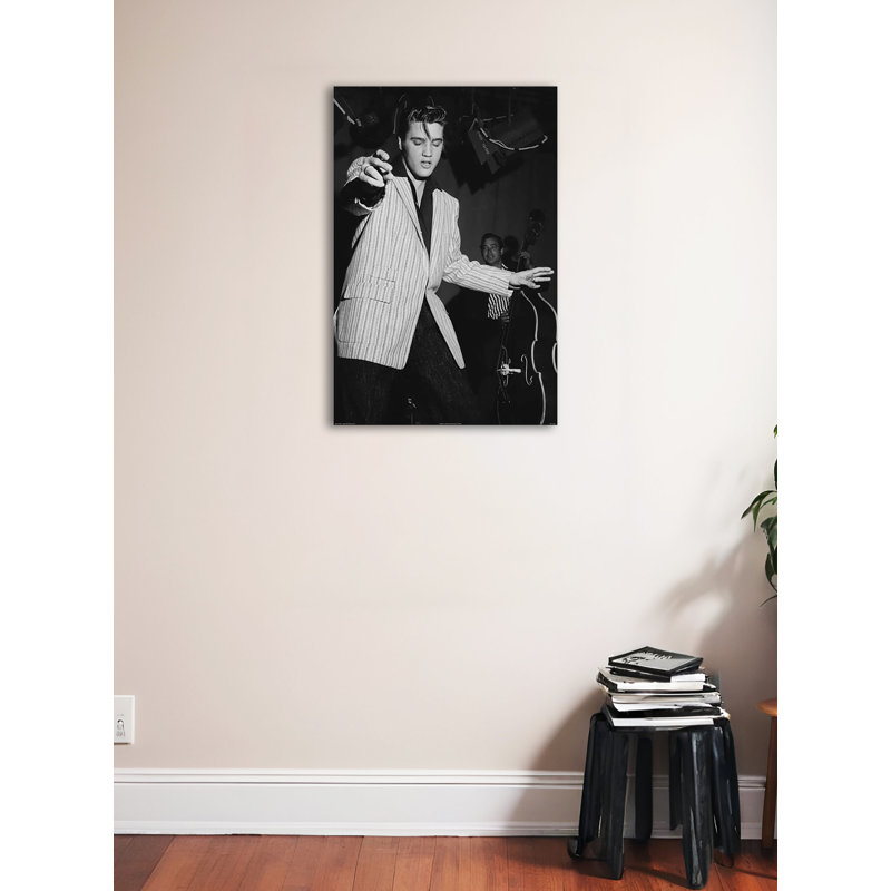 Achetez Art for Less sous licence officielle Elvis Dancing Young Elvis, H 36 po x l 24 po x P 1,5 po