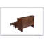 Armoire de lit escamotable Murphy avec tiroir de rangement et station de charge, port USB, cadre de lit escamotable en pin massif pour bureau à domicile, studio ou chambre d'amis-1686085871-1686085856
