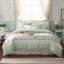 Ensemble d'édredon 9 pièces en percale de coton