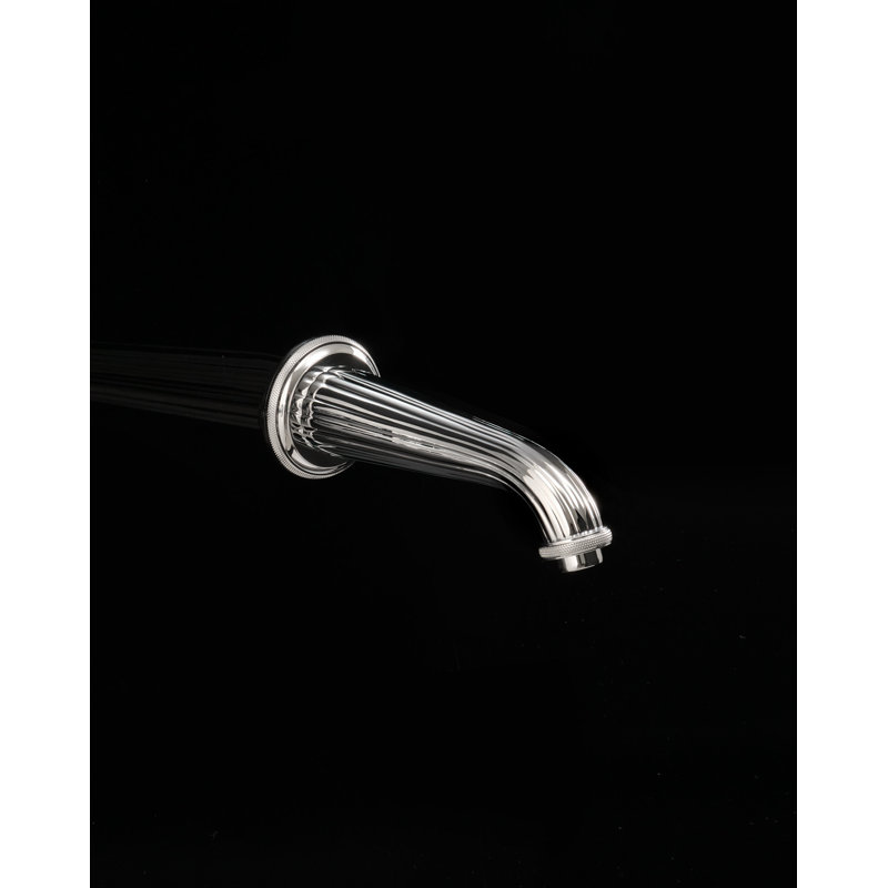 King Wall Mounted Tub Spout Trim, Chrome