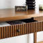 Shelbie 1 Drawer Reeded Desk-1991142765