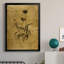 Impression sur toile «Botanical I», cadre doré-646769091-646769150
