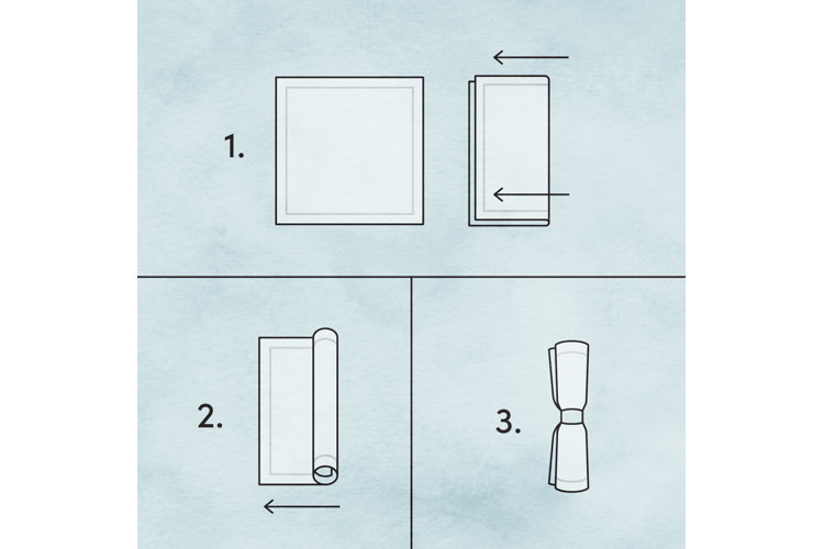 how to fold a napkin