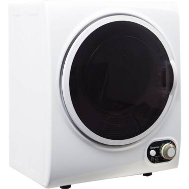 BLACK+DECKER BPWH84W Washer Portable Laundry, White, 0.84 Cu. Ft. & Panda  110V Electric Portable Compact Laundry Clothes Dryer, 1.5 cu.ft, Stainless