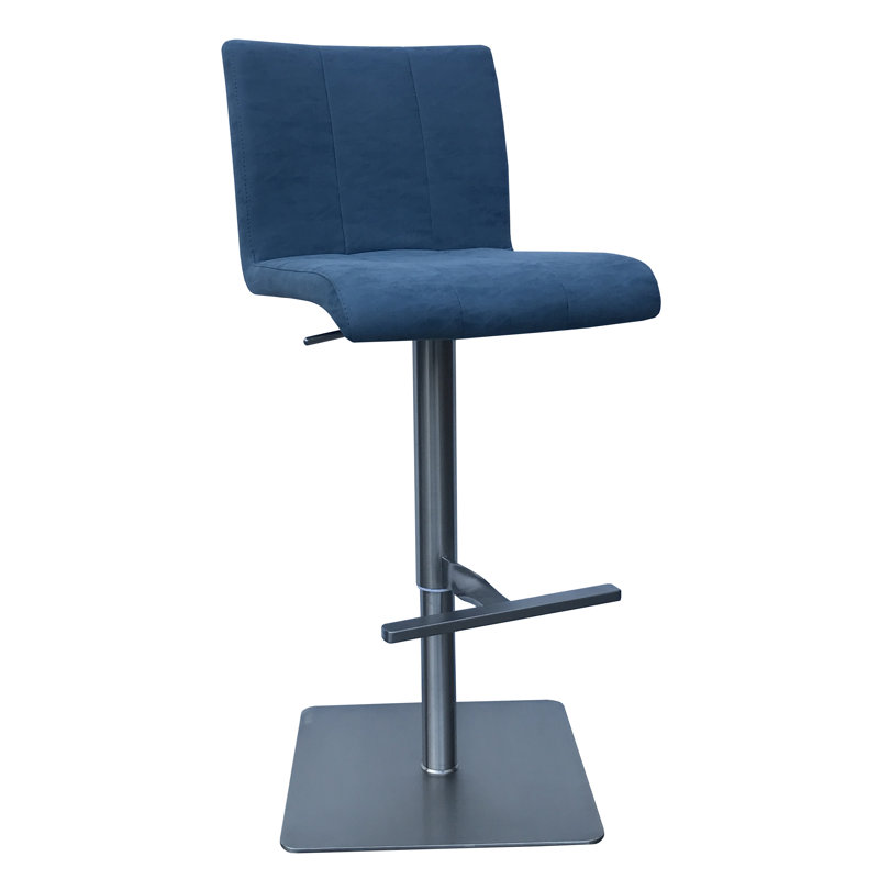 Tabouret tournant à hauteur réglable Bair, Topaze