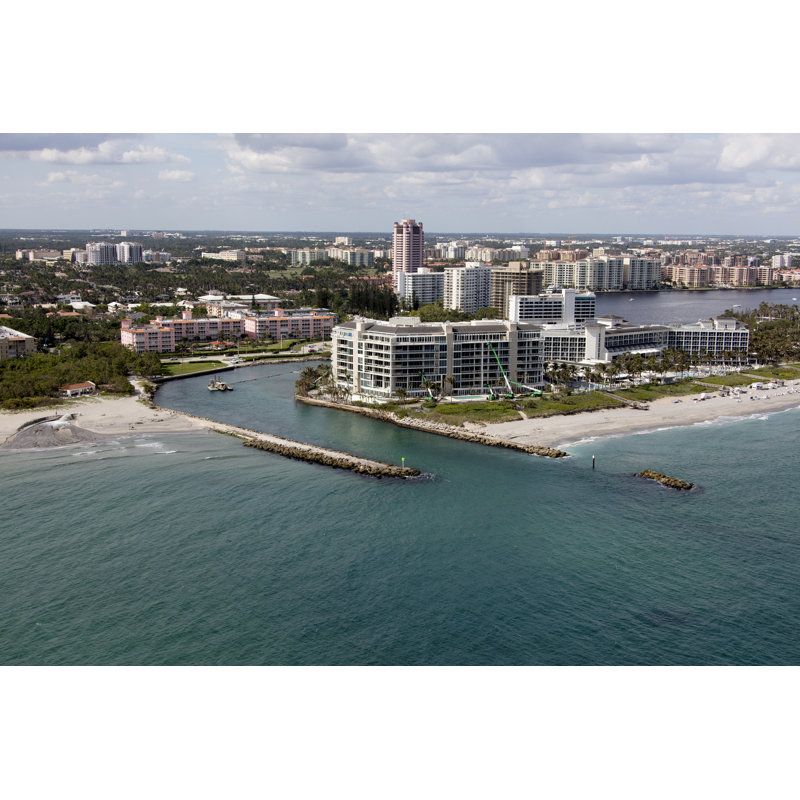 Inez Boca Inlet In Florida - Wrapped Canvas Print, 20cm H x 30cm W x 3.8cm D