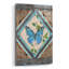 «Papillon Bleu 2» par Jean Plout, art mural en verre acrylique, 16 po x 24 po-1544243829