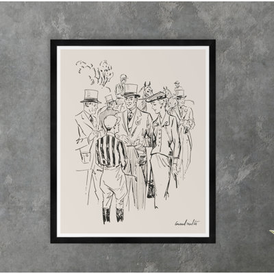 «Horse Race Winner» - reproduction de cadre photo