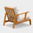 Jasper Patio Lounge Chair - Beige Cushion