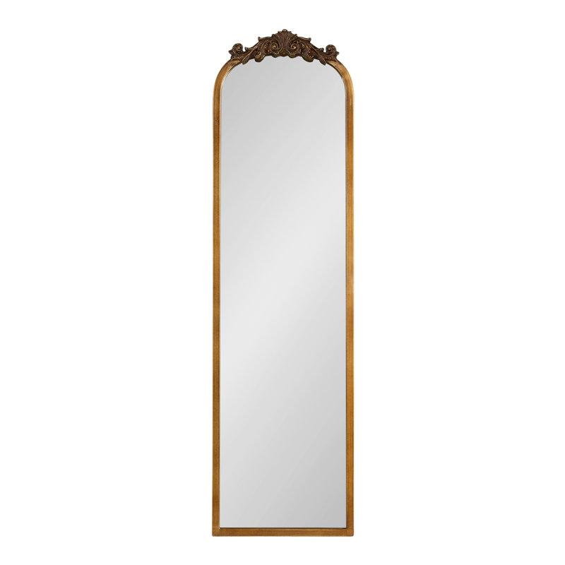Arendahl Ornate Arched Wall Mirror, Gold