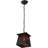 1 - Light Black Lantern Pendant