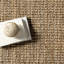 Tapis campagnard naturel en jute tissé à plat à la main Isalena-1265817263